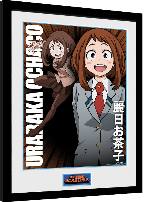 Κορνιζαρισμένη αφίσα My Hero Academia - Uraraka Ochako