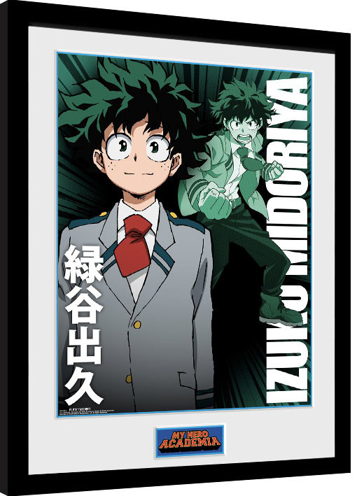 Рамкиран плакат My Hero Academia