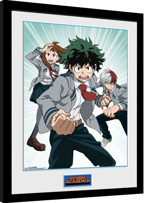Рамкиран плакат My Hero Academia