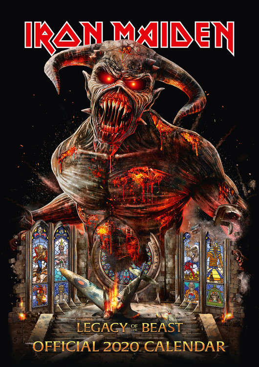 Calendar 2027 Iron Maiden