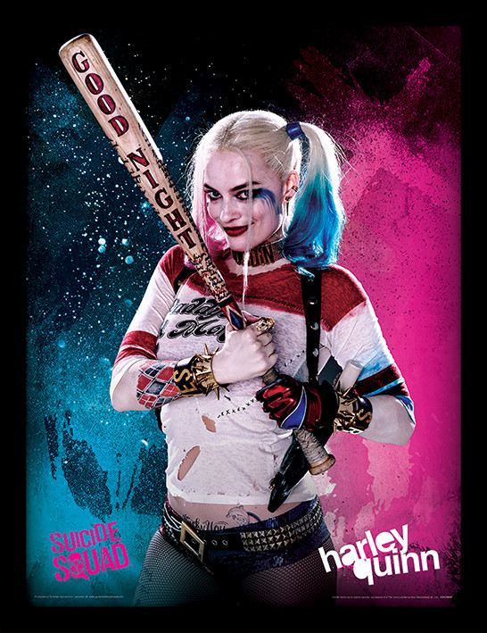 Κορνιζαρισμένη αφίσα Suicide Squad - Harley Quinn