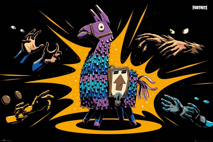Плакат Fortnite - Loot Llama