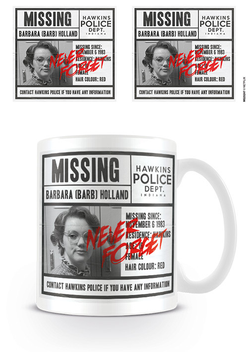Skodelica Stranger Things - Missing Barb