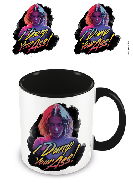 Mug Stranger Things - I Dump Your Ass Retro