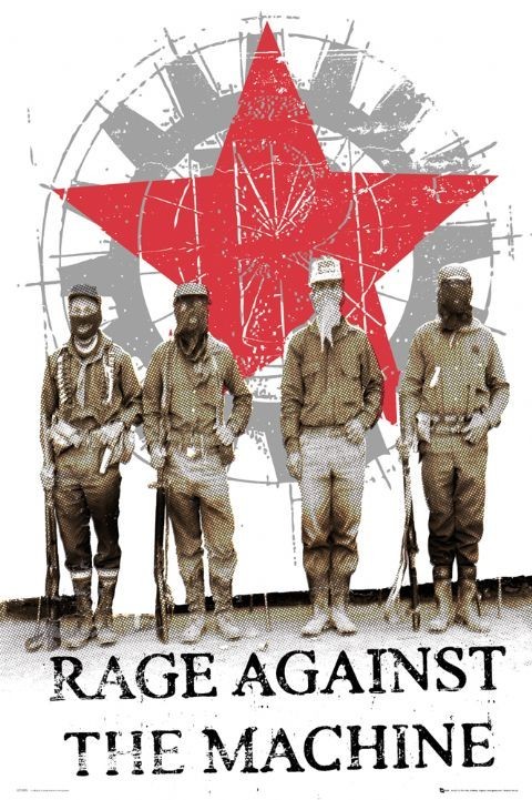 Poster Rage against the machine - starsoldiers | Wall Art | 3+1