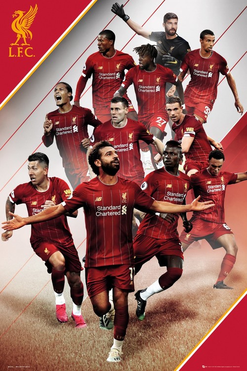 Плакат Liverpool - Players 19-20