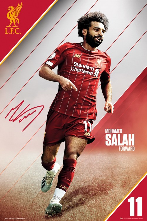 Плакат Liverpool - Salah 19-20