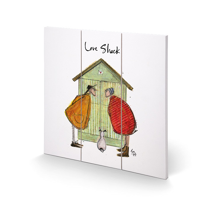Ξύλινη τέχνη Sam Toft - Love Shack