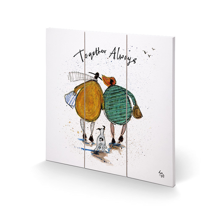 Pintura em madeira Sam Toft - Together Always