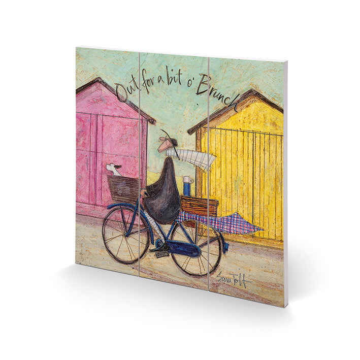 Ξύλινη τέχνη Sam Toft - Out For a Bit o' Brunch