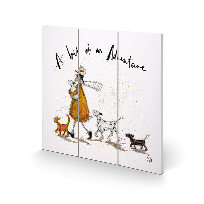 Ξύλινη τέχνη Sam Toft - A Bit of an Adventure
