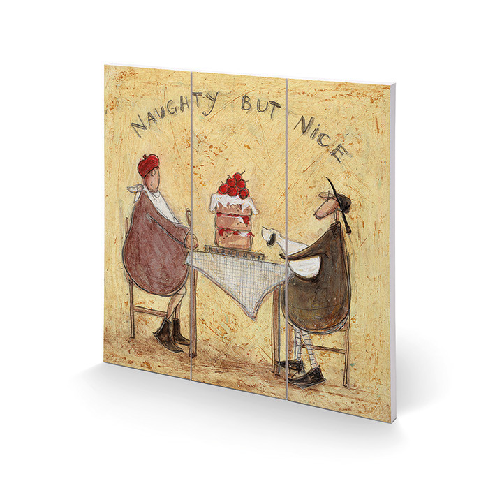 Ξύλινη τέχνη Sam Toft - Naughty But Nice