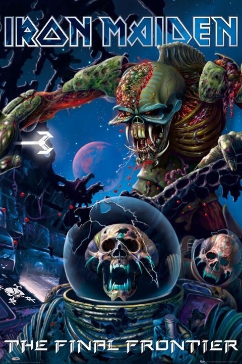 Плакат IRON MAIDEN - frontier album