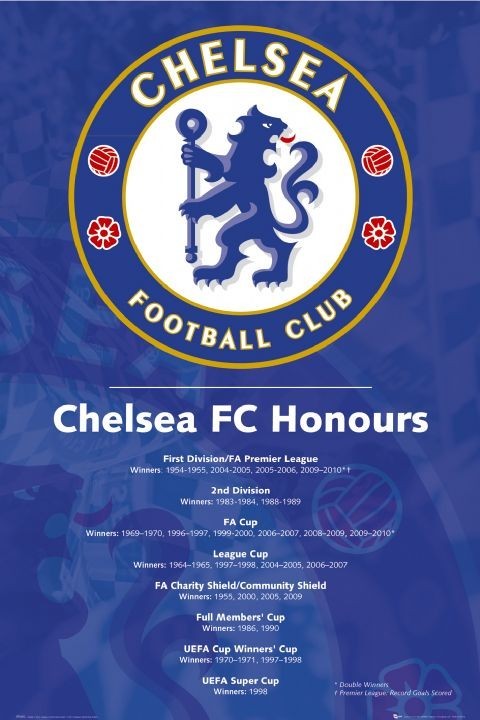 Αφίσα Chelsea - honours 2010