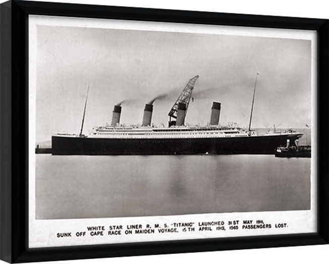 Рамкиран плакат Titanic (1)