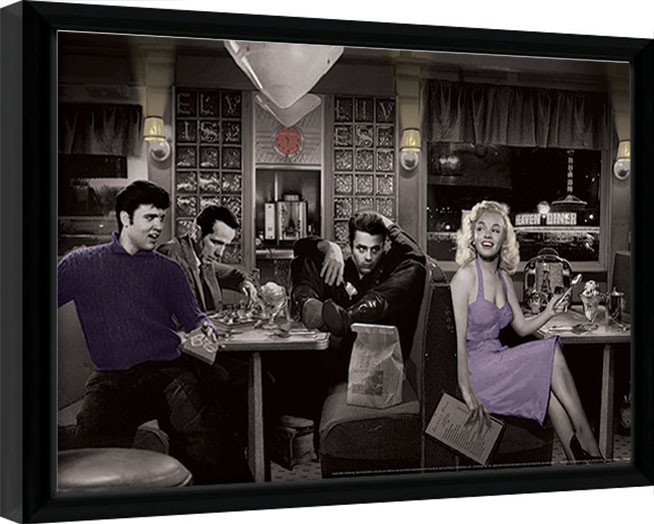 Framed Poster Chris Consani - Blue Plate Special