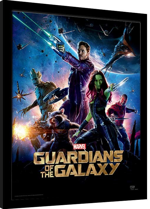 Κορνιζαρισμένη αφίσα Guardians Of The Galaxy - One Sheet