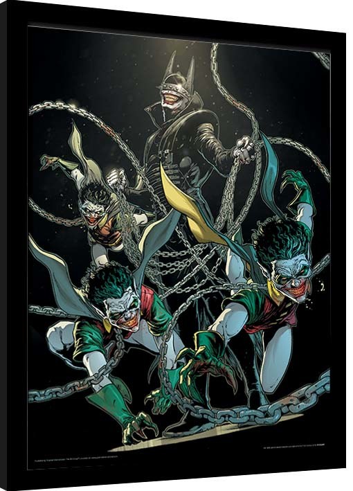 Κορνιζαρισμένη αφίσα Batman - The Batman Who Laughs
