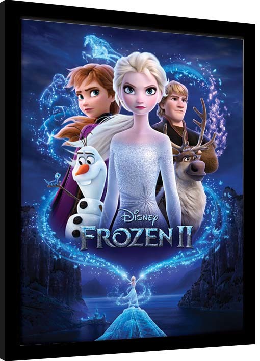 Uokvirjen plakat Frozen 2 - Magic