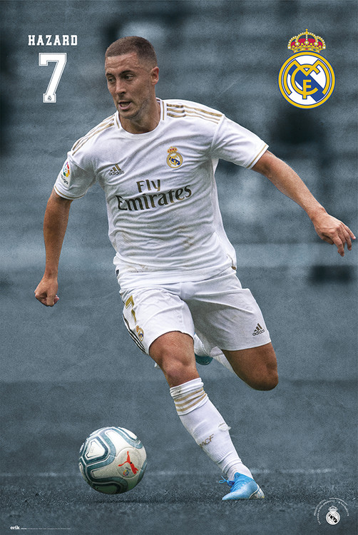 Αφίσα Real Madrid 2019/2020 - Hazard