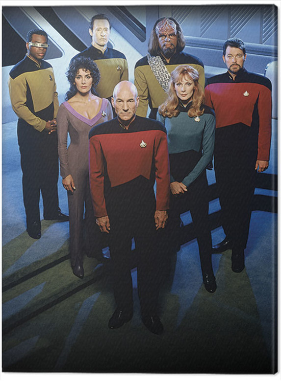 Принти на полотні Star Trek: The Next Generation - Enterprise Officers