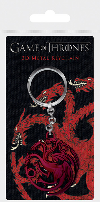 Μπρελόκ Game Of Thrones - Targaryen Sigil