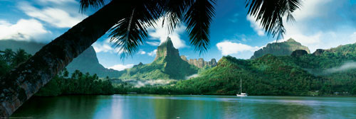 Плакат Tahiti - opunohu bay