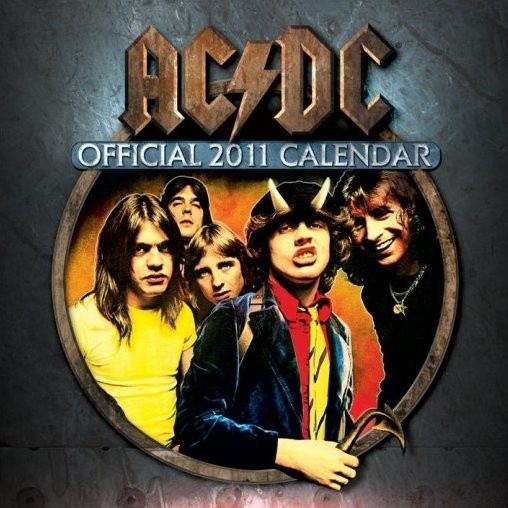 Calendar 2027 Kalendář 2011 - AC/DC