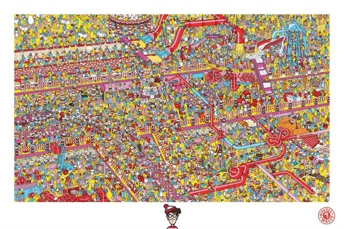 Poster Where's wally