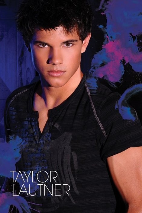 Плакат TAYLOR LAUTNER - blue