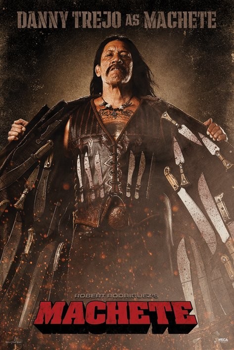 Poster MACHETE - knives