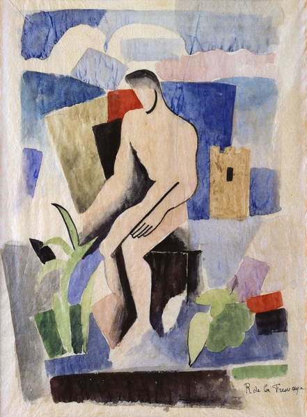Плакат Man in the Country, study for Paludes