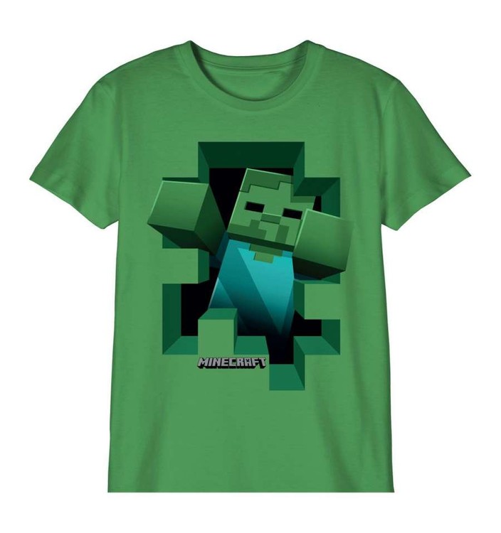 Тениска Minecraft - Zombie
