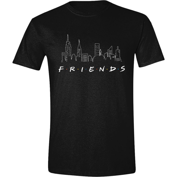 Тениска Friends - Logo and Skyline