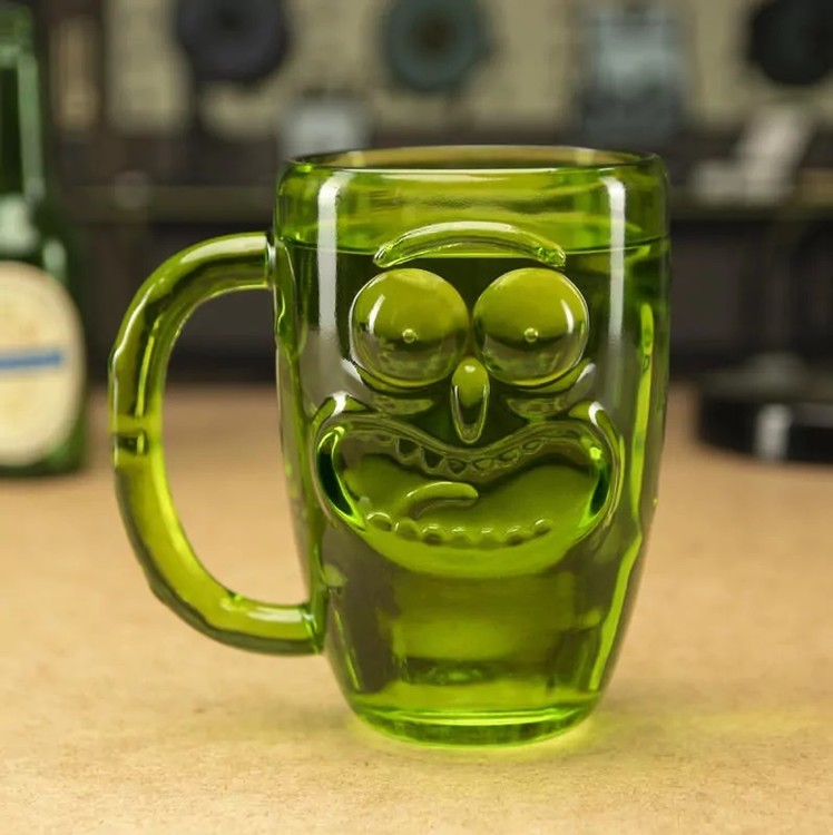 Copo Rick & Morty - Pickle Rick