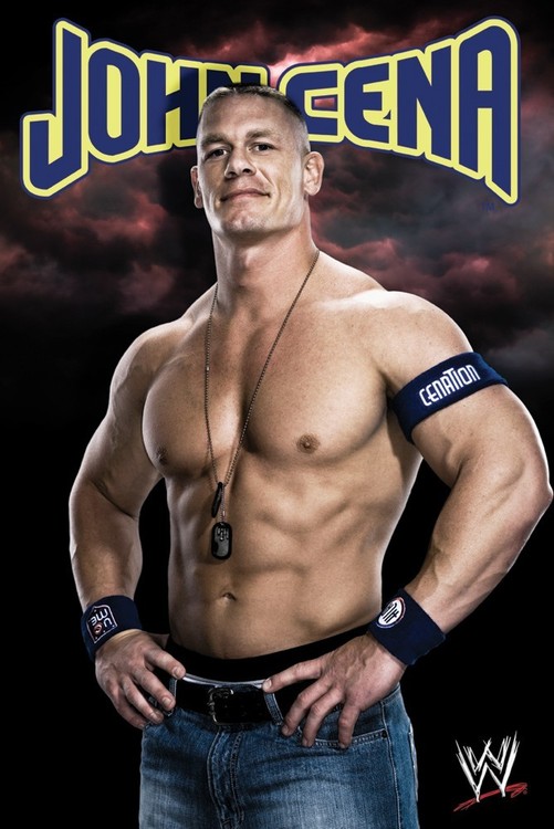Плакат WWE - john cena 09