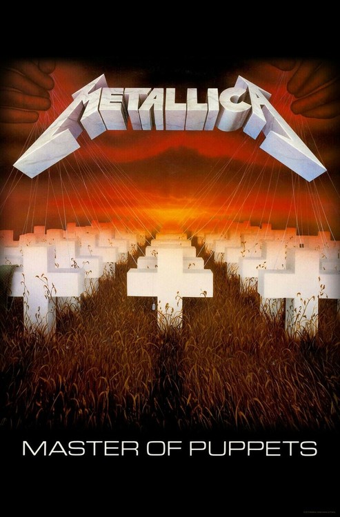 Υφασμάτινη αφίσα Metallica - Master Of Puppets