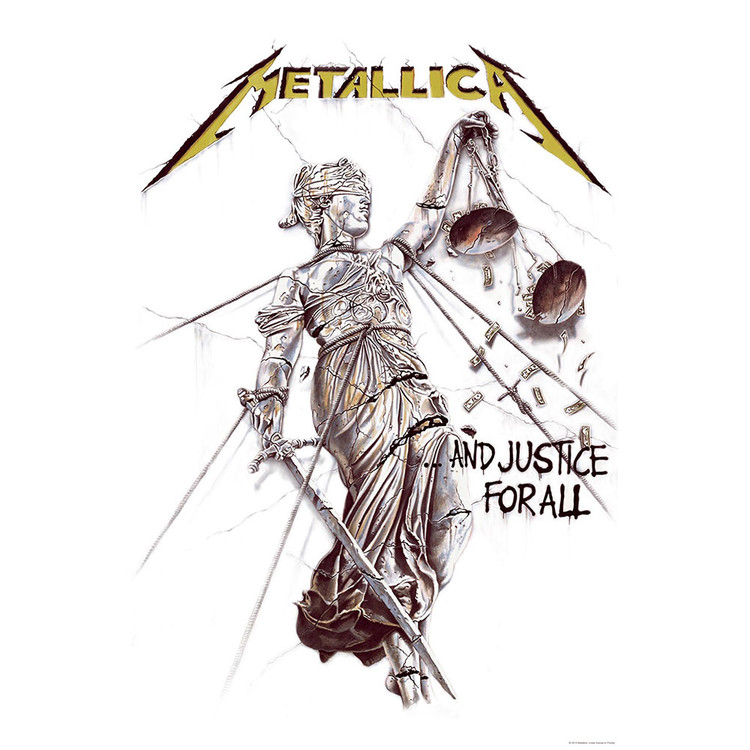 Υφασμάτινη αφίσα Metallica - And Justice For All