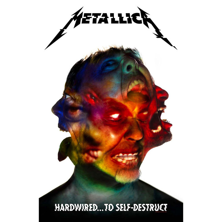 Textile Poster Metallica - Hardwired To Self Destruct