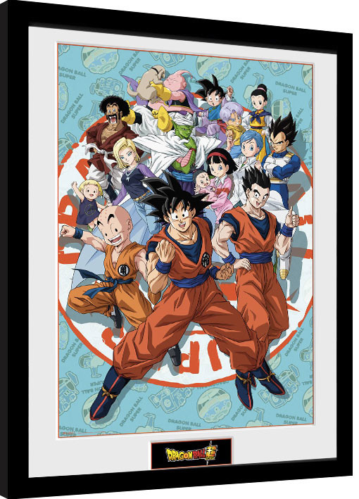Κορνιζαρισμένη αφίσα Dragon Ball Super - Universe Group