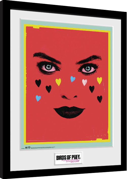 Κορνιζαρισμένη αφίσα Birds Of Prey: And the Fantabulous Emancipation Of One Harley Quinn - Face