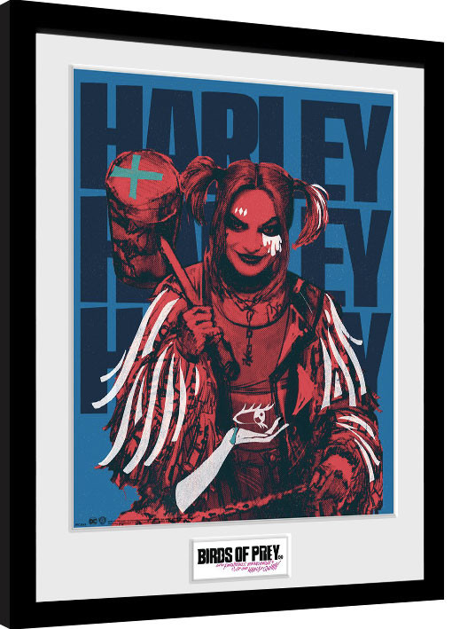 Κορνιζαρισμένη αφίσα Birds Of Prey: And the Fantabulous Emancipation Of One Harley Quinn - Harley Red
