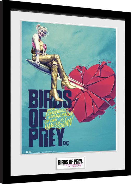 Κορνιζαρισμένη αφίσα Birds Of Prey: And the Fantabulous Emancipation Of One Harley Quinn - One Sheet Bullet