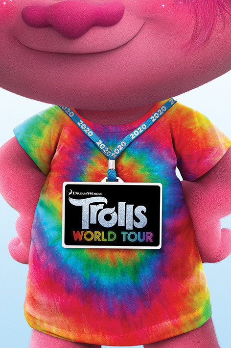 Плакат Trolls World Tour - Backstage Pass
