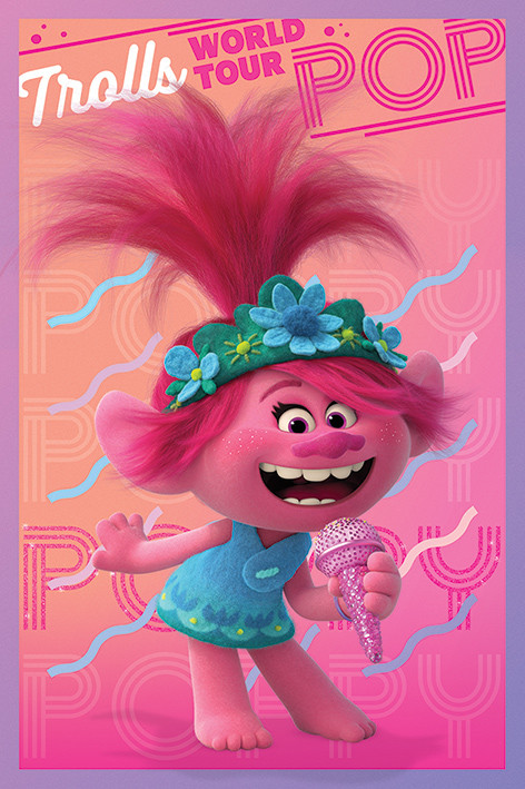 Плакат Trolls World Tour - Poppy
