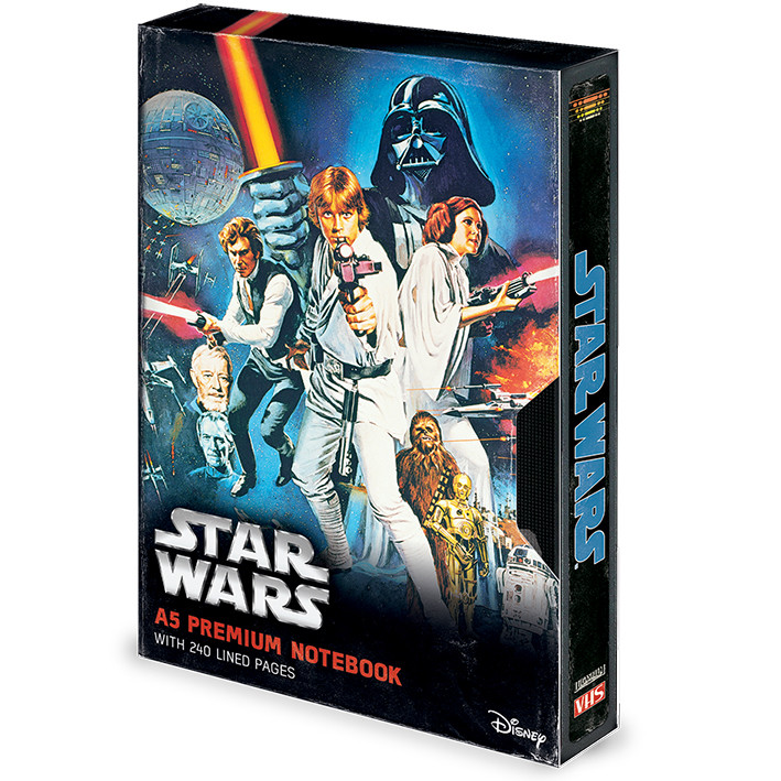 Notebook Star Wars - A New Hope VHS