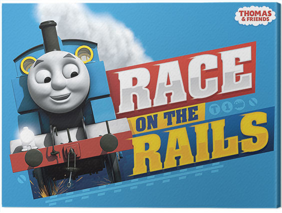 Принти на полотні Thomas & Friends - Race on the Rails
