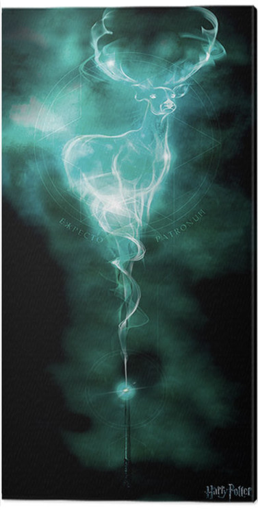 Принти на полотні Harry Potter - Stag Patronus