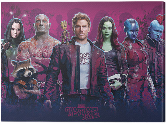 Принти на полотні Guardians Of The Galaxy Vol. 2 - Characters Vol. 2
