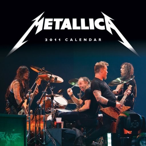 Календар 2027 Calendar 2011 - METALLICA